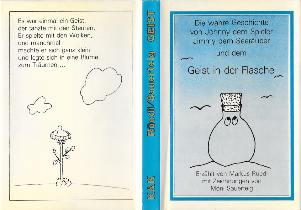 Buch, Geist in der Flasche, Moni Sauerteig, Markus Rüedi